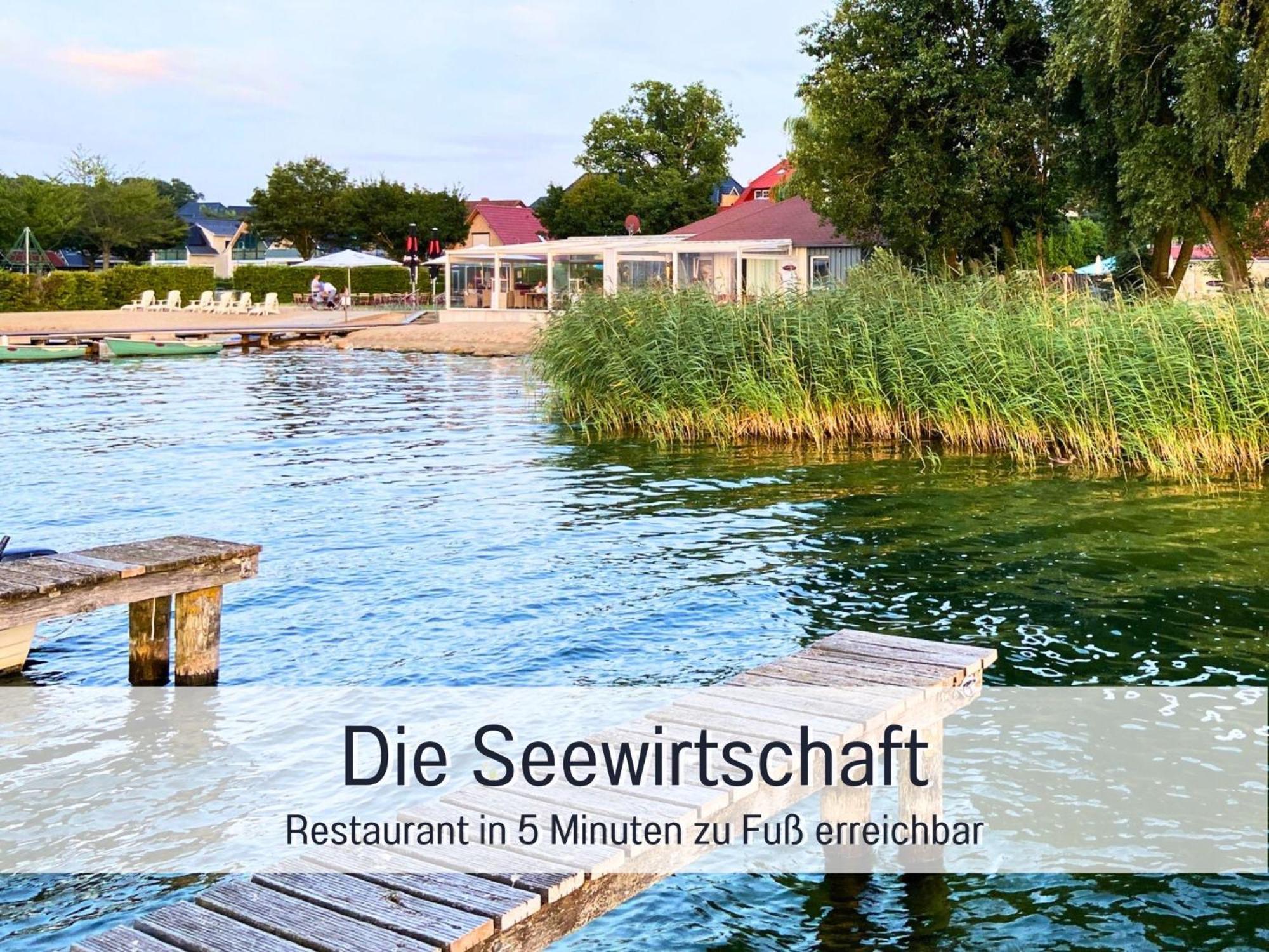Strandhaus Mathea - Ruhige Lage Direkt Am Fleesensee - Parkplatz, Kamin, Sauna - Familienfreundlich Unter Göhren Extérieur photo