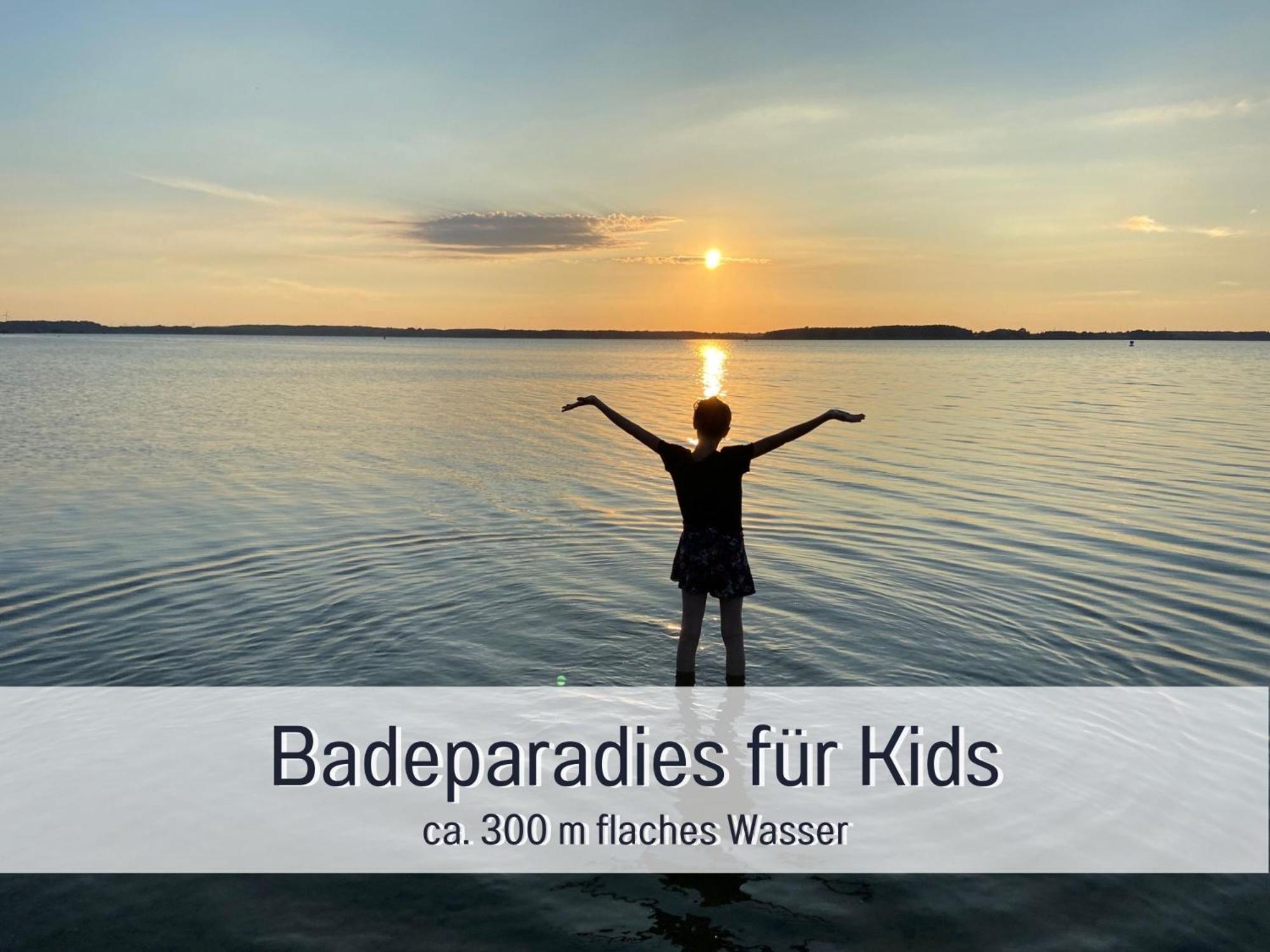 Strandhaus Mathea - Ruhige Lage Direkt Am Fleesensee - Parkplatz, Kamin, Sauna - Familienfreundlich Unter Göhren Extérieur photo
