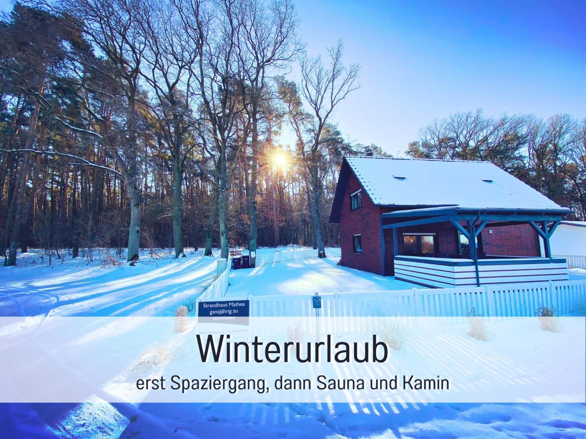 Strandhaus Mathea - Ruhige Lage Direkt Am Fleesensee - Parkplatz, Kamin, Sauna - Familienfreundlich Unter Göhren Extérieur photo