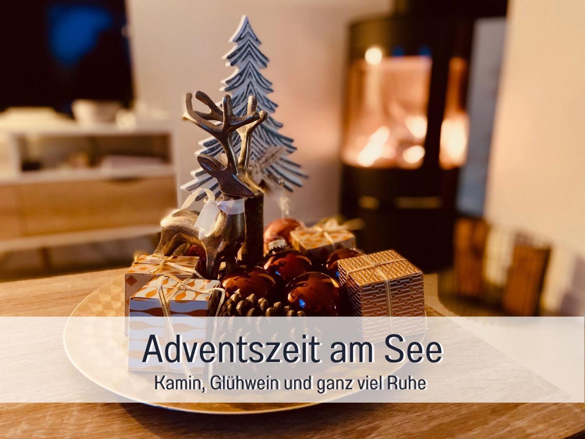 Strandhaus Mathea - Ruhige Lage Direkt Am Fleesensee - Parkplatz, Kamin, Sauna - Familienfreundlich Unter Göhren Extérieur photo