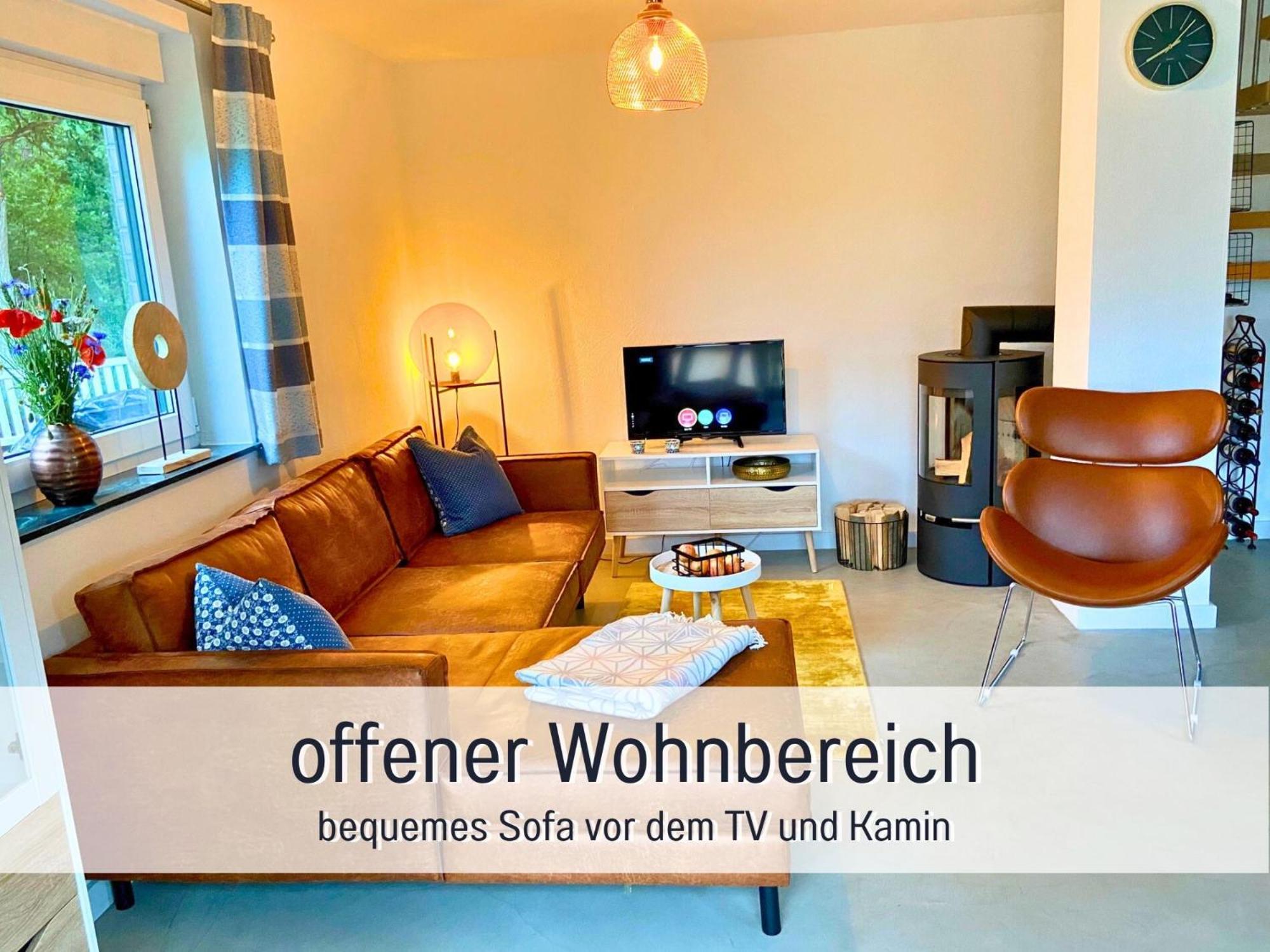 Strandhaus Mathea - Ruhige Lage Direkt Am Fleesensee - Parkplatz, Kamin, Sauna - Familienfreundlich Unter Göhren Extérieur photo