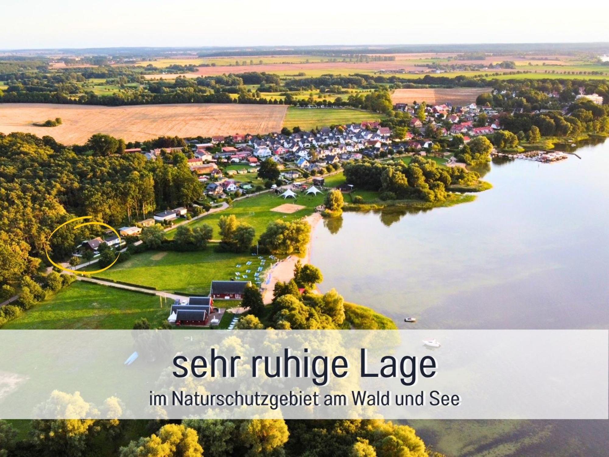 Strandhaus Mathea - Ruhige Lage Direkt Am Fleesensee - Parkplatz, Kamin, Sauna - Familienfreundlich Unter Göhren Extérieur photo
